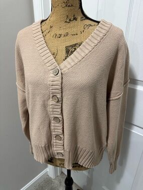 Button Front Sweater/Cardigan